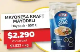 Kraft mayonesa mayodeli doypack