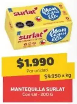 Super Ganga Surlat mantequilla oferta