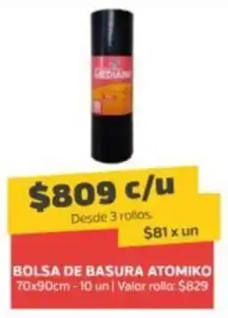 Super Ganga Atomiko bolsa de basura oferta