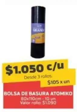 Super Ganga Atomiko bolsa de basura oferta