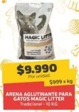 Super Ganga Magic litter arena aglutinante para gatos oferta