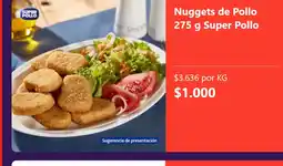 Super Bodega a Cuenta Super pollo nuggets de pollo oferta
