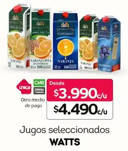 Tottus Watts jugos oferta