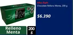 Lider After eight chocolate relleno menta oferta