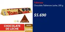 Lider Toblerone chocolate leche oferta