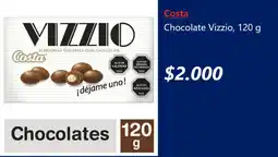 Lider Costa chocolate vizzio oferta
