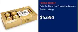 Lider Ferrero rocher estuche bombón chocolate oferta