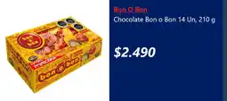 Lider Bon o bon chocolate oferta