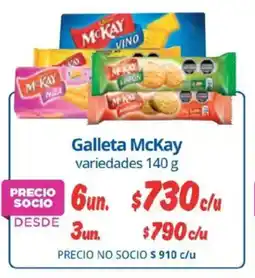 Alvi McKay galleta oferta