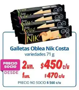 Alvi Nik Costa galletas oblea oferta