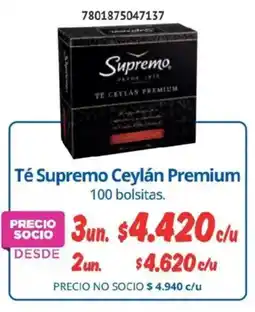 Alvi Supremo Ceylan premium té oferta