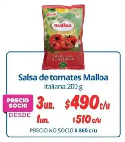 Alvi Malloa salsa de tomates oferta