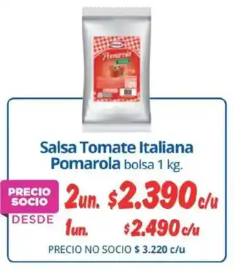 Pomarola salsa tomate italiana