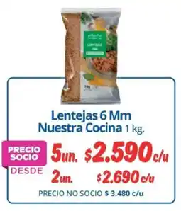 Alvi Nuestra Cocina lentejas 6mm oferta