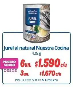 Alvi Nuestra Cocina jurel al natural oferta