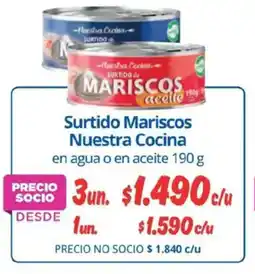 Alvi Nuestra Cocina surtido mariscos oferta