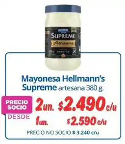 Alvi Hellmann's mayonesa supreme artesana oferta