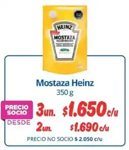 Alvi Heinz mostaza oferta