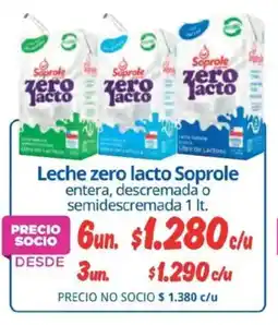 Alvi Soprole leche zero lacto oferta