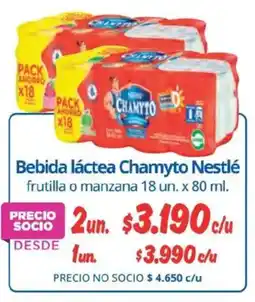 Alvi Nestlé Chamyto bebida láctea oferta