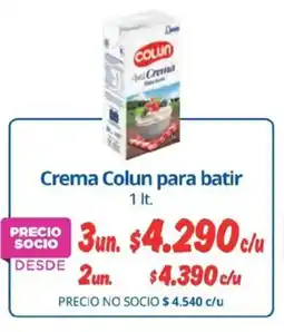Alvi Colun crema para batir oferta