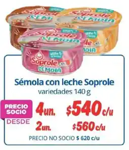 Alvi Soprole sémola con leche oferta