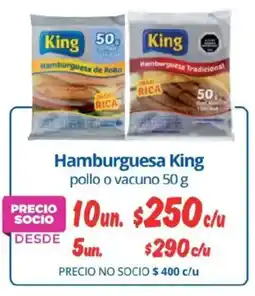 Alvi king hamburguesa oferta