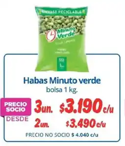 Alvi Minuto Verde habas oferta