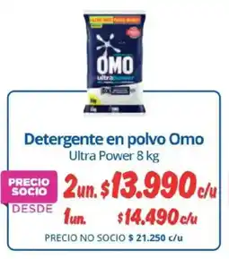 Alvi Omo detergente en polvo oferta
