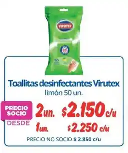 Alvi Virutex toallitas desinfectantes oferta