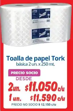 Alvi Tork toalla de papel oferta