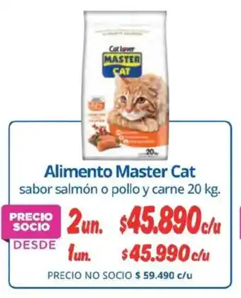 Master Cat alimento