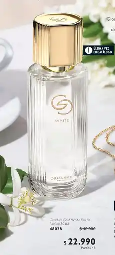 Oriflame Giordani Gold White Eau de Parfum 50 ml. 48028 oferta