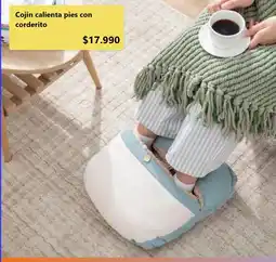 Casaideas Cojín calienta pies con corderito oferta