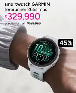 Ripley smartwatch GARMIN forerunner 265s mus oferta
