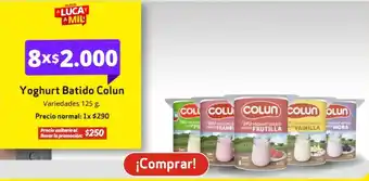 Colun yoghurt batido