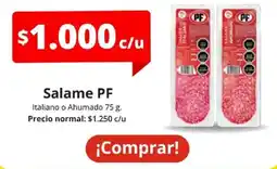 Unimarc PF salame oferta