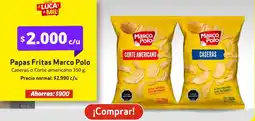 Unimarc LMarco Polo papas fritas oferta