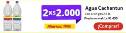 Unimarc Cachantun agua oferta