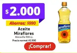 Unimarc Miraflores aceite oferta