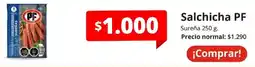 Unimarc PF salsicha oferta