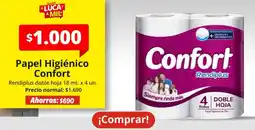 Unimarc Confort papel higienico oferta