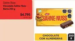 Santa Isabel Sahne Nuss chocolate barra oferta