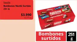 Santa Isabel Nestlé especialidades bombones oferta