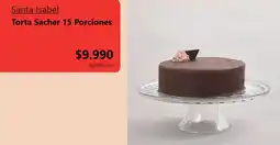 Santa Isabel Santa Isabel torta torta sacher oferta