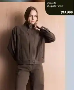 Paris Opposite chaqueta funnel oferta
