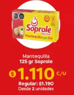Central Mayorista Soprole mantequilla oferta