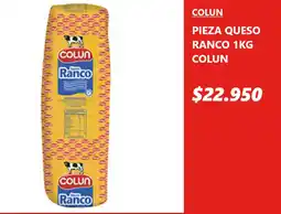 Central Mayorista Colun queso ranco oferta