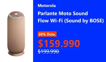 Motorola Moto Sound Flow Wi-Fi