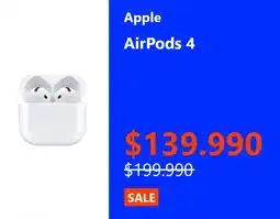 Entel Apple AirPods 4 oferta